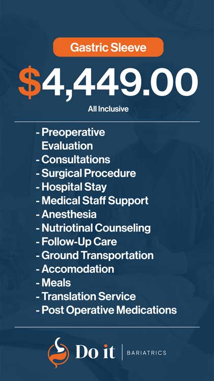 Gastric Sleeve Cost - Do it Bariatrics